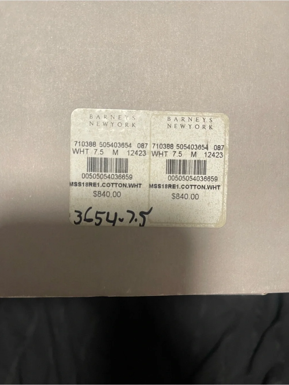 Authentic VETEMENTS White Sock-Style 'Left/Right' Sneaker Boots - Picture 9 of 9